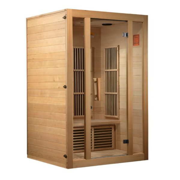 Maxxus "Seattle" 2 person Low EMF FAR Infrared Sauna Canadian Hemlock