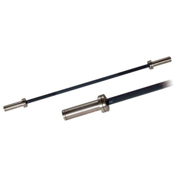 York (#32122) 6' Black Oxide Olympic Bar